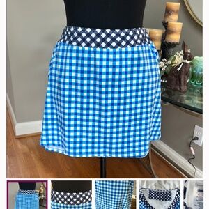 Blue Gingham Skort Land’s End Draper James